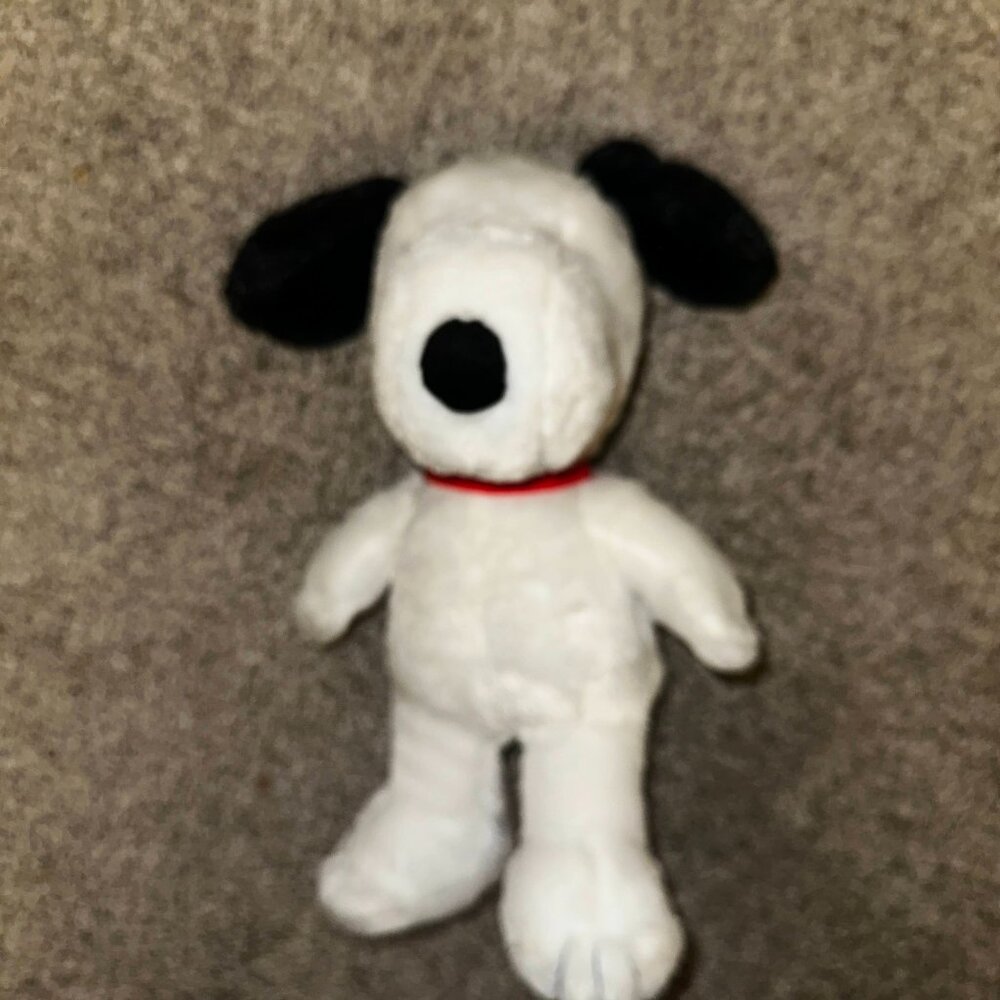 Peanuts Snoopy Plush 12" White w/Red Collar Stuffed Animal 2022 Kohl's Cares